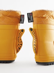Yellow Tiger Cuff Wellies - Image 4 of 6
