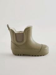 Neutral Warm Lined Ankle Wellies - Image 2 of 5