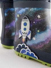 Black Rocket Cuff Wellies - Image 6 of 7