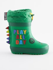 Green Play All Day Cuff Wellies - Image 2 of 7