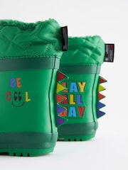 Green Play All Day Cuff Wellies - Image 4 of 7