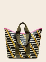 Orla Kiely Carryall 100% Cotton Tote Bag - Image 1 of 4