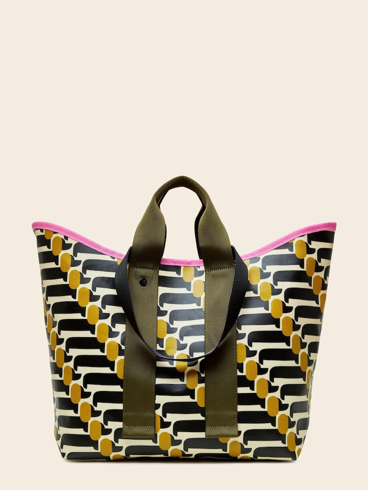 Orla Kiely Carryall 100% Cotton Tote Bag - Image 1 of 4