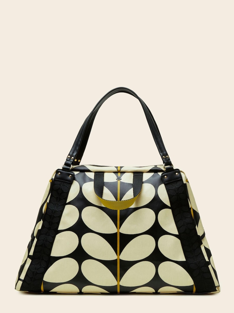 Orla Kiely Sharpie Major Holdall 100% Cotton Weekend Bag - Image 2 of 5