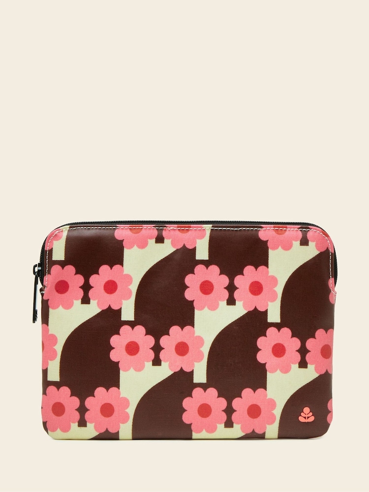 Orla Kiely Seven Owls 10 Inch 100% Cotton Tablet Case - Image 1 of 4