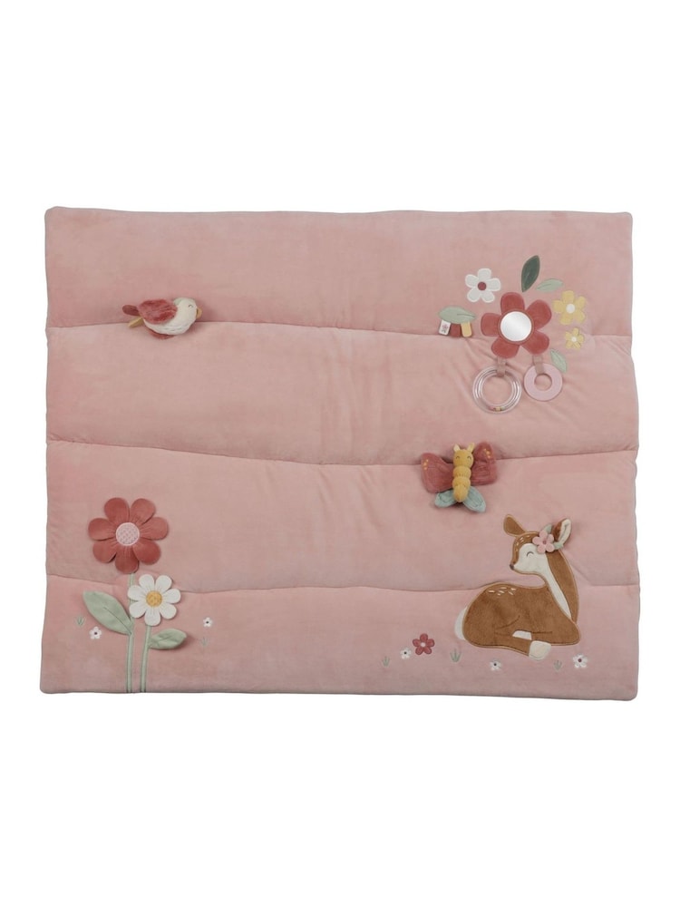 Little Dutch Fairy Garden Pink Playpen Mat - Image 3 of 3 Little Dutch Fairy Garden Pink Playpen Mat - Image 3 of 3