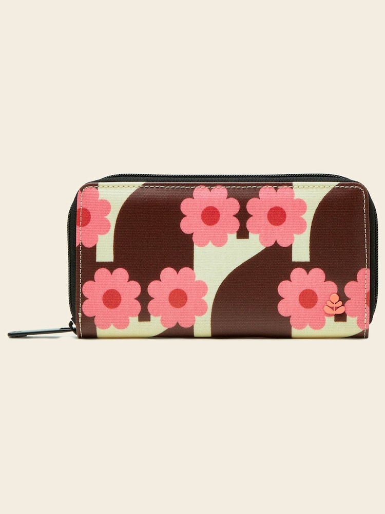 Orla Kiely Forget Me Not Big Wallet - Image 1 of 4