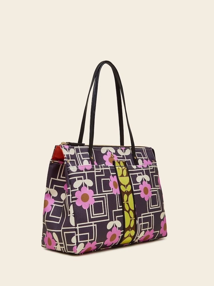 Orla Kiely Watson Tote Bag - Image 2 of 5 Orla Kiely Watson Tote Bag - Image 2 of 5