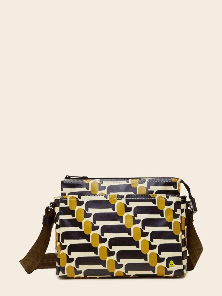 Orla Kiely Fielder 100% Cotton Cross-Body Bag - Image 1 of 5