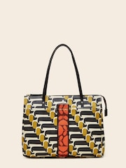 Schwarz - Orla Kiely Watson Tote-Bag - Bild 1 von 4
