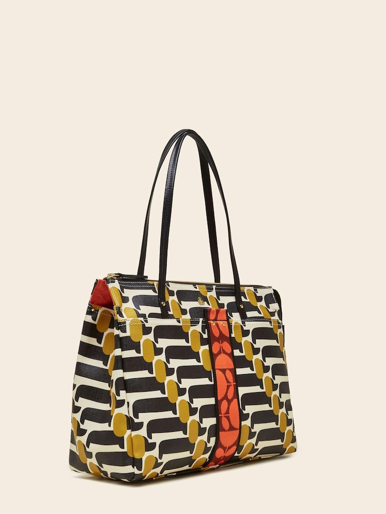 Orla Kiely Watson Tote Bag - Image 2 of 4 Orla Kiely Watson Tote Bag - Image 2 of 4