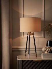 Black Hudson Table Lamp - Image 1 of 5