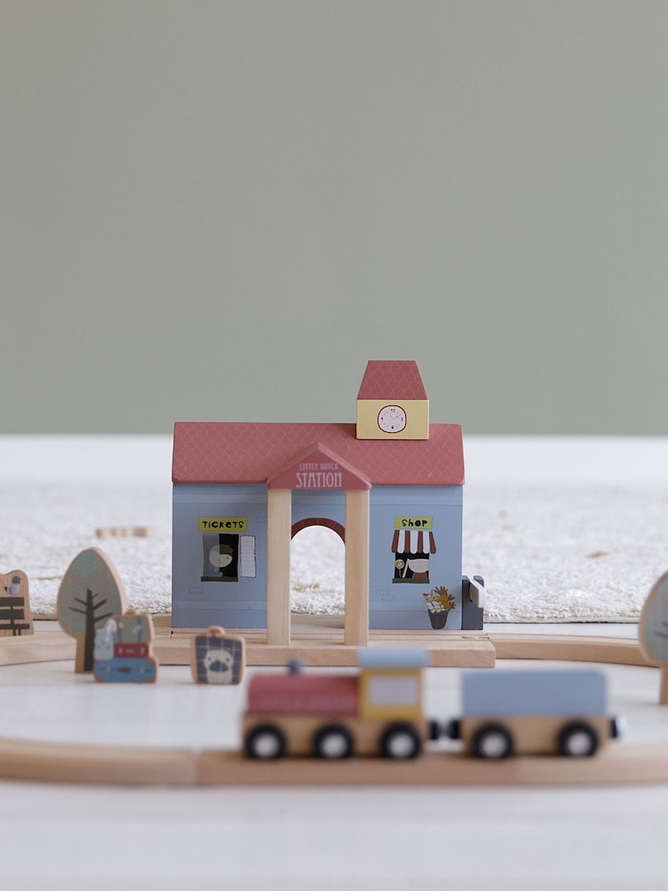 Little Dutch Multi Railway Train Extension Station Toy - Image 2 of 3