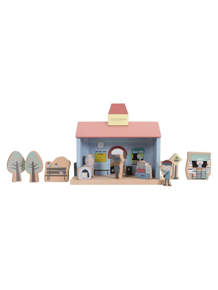 Little Dutch Multi Railway Train Extension Station Toy - Image 3 of 3