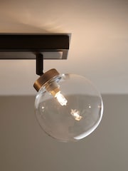 Black Jackson 4 Light Bar Ceiling Spot Light - Image 3 of 5