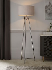 Chrome Hudson Floor Lamp - Image 1 of 6