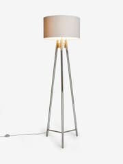 Chrome Hudson Floor Lamp - Image 3 of 6