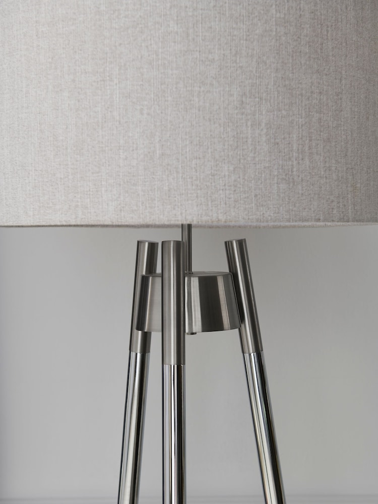 Chrome Hudson Floor Lamp - Image 6 of 6