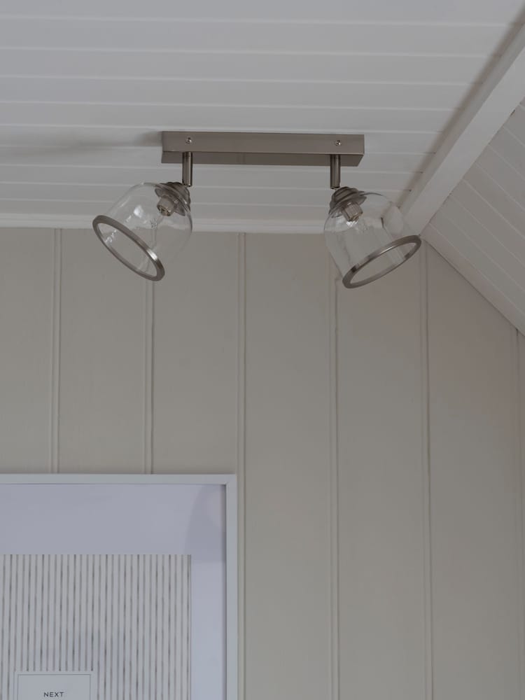 Brushed Chrome Gloucester Spot Ceiling 2 Light Light - Image 2 of 6