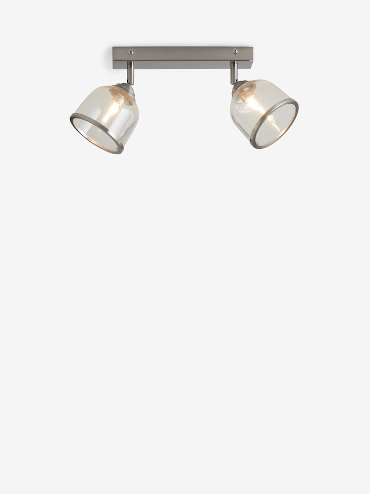 Brushed Chrome Gloucester Spot Ceiling 2 Light Light - Image 6 of 6