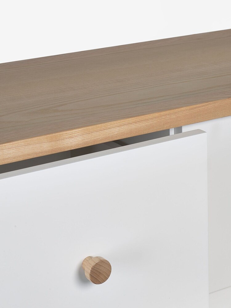 White Malvern Junior Kids Multi Chest of Drawers - Image 7 of 7