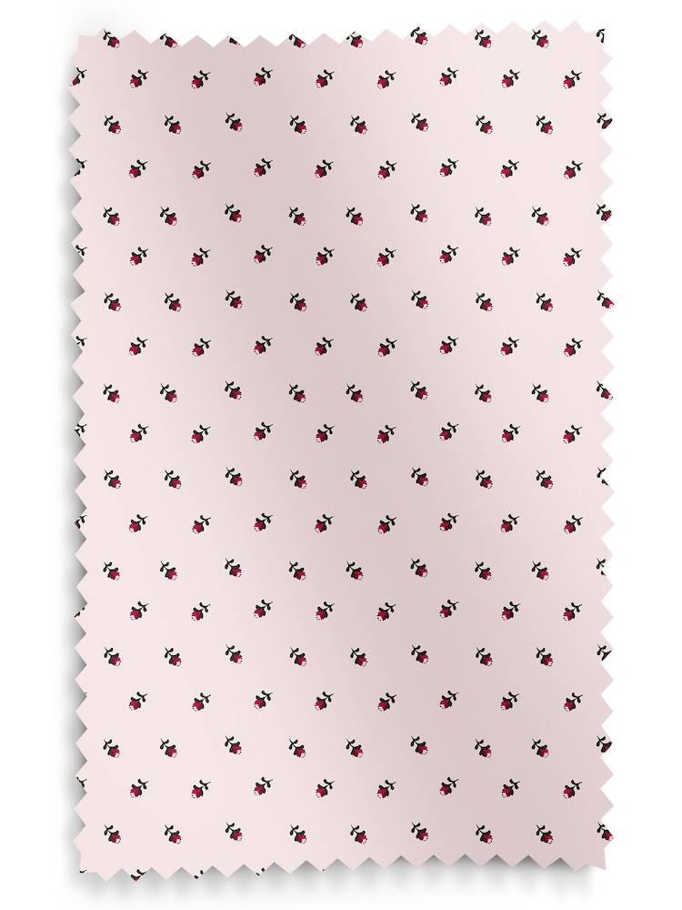 Cath Kidston Pink Rose Bud Made to Measure 100% Cotton Roman Blinds - Image 6 of 6