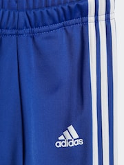 بدلة رياضية Tiberio براقة للأطفال بكتلة لون و3 خطوط من تشكيلة الملابس الرياضية من adidas - صورة 11 من 11