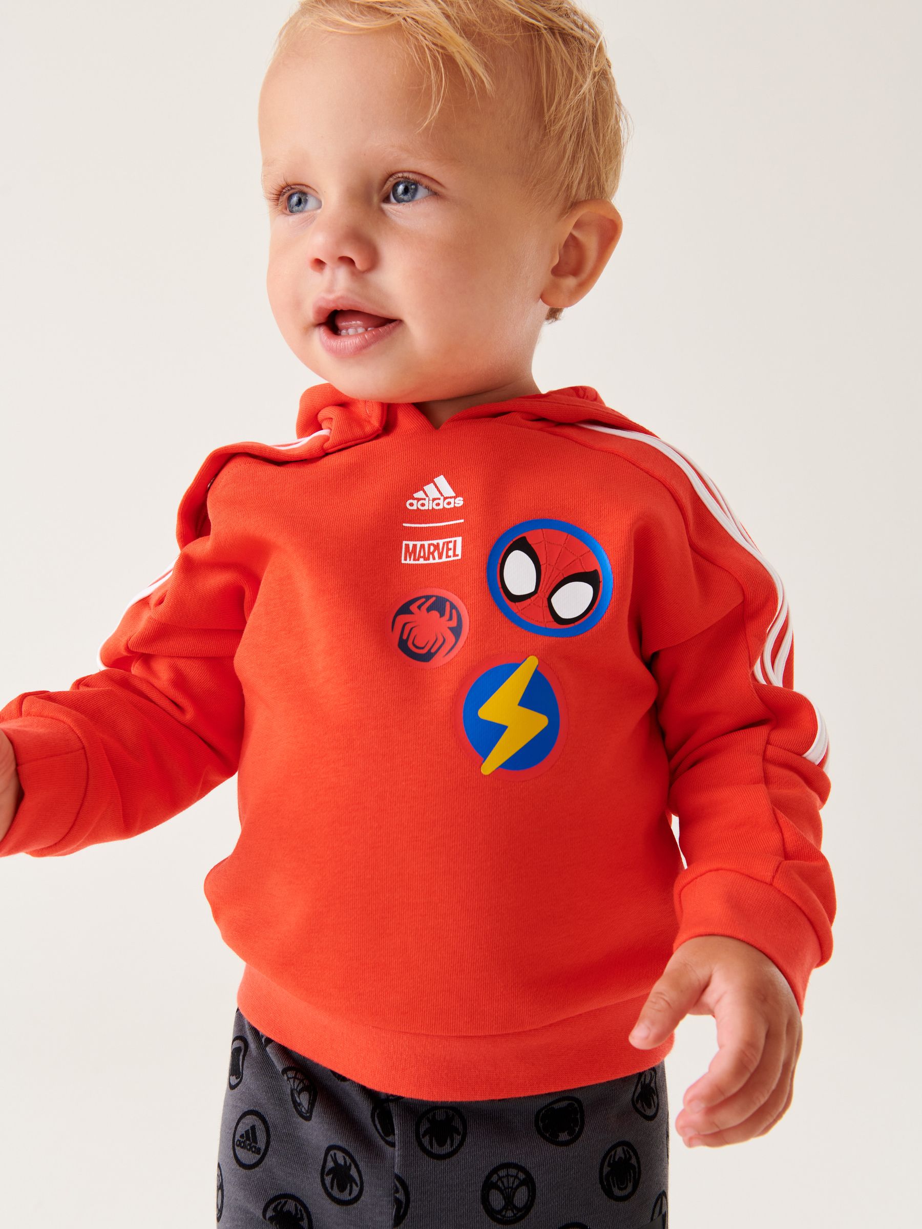 Buy adidas Red Sportswear Infant adidas x Marvel Spider Man Tracksuit from Next Luxembourg
