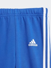 adidas Blue Sportswear Badge Of Sport French Terry Tracksuit - Image 5 of 5