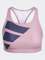 adidas Pink Swim Big Bars Bikini - Image 10 of 11