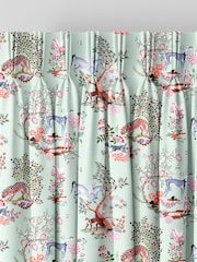 Cath Kidston Green Magical Kingdom Made to Measure 100% Cotton Curtains - Image 3 of 9