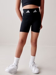 adidas Black Sportswear Aeroready Techfit Short Kids Leggings - Image 1 of 11