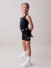 adidas Black Sportswear Aeroready Techfit Short Kids Leggings - Image 2 of 11