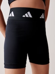 adidas Black Sportswear Aeroready Techfit Short Kids Leggings - Image 5 of 11