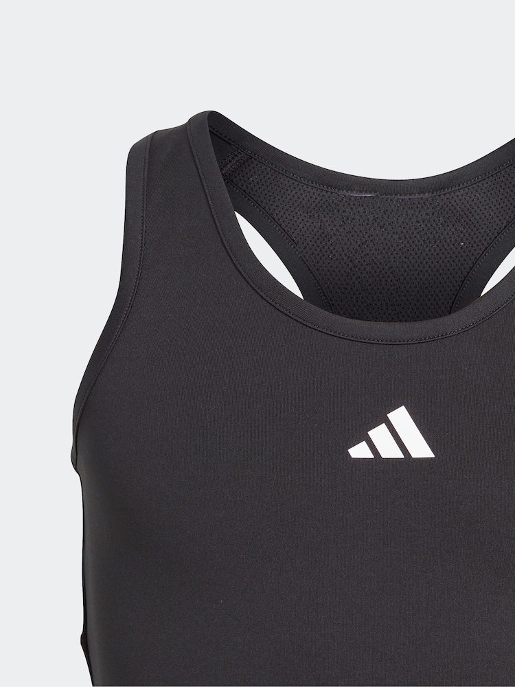 Buy adidas Black Kids Sportswear Aeroready Techfit Tank Top from