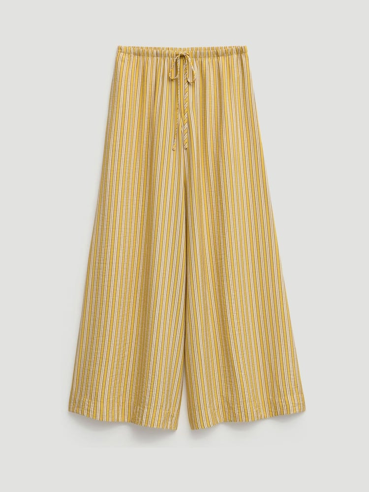 Dilaw - Hush Arwen Airflow Wide Leg Trousers - Larawan 5 ng 5 Dilaw - Hush Arwen Airflow Wide Leg Trousers - Larawan 5 ng 5