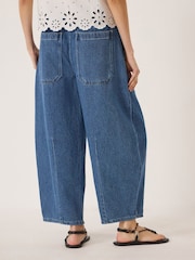 Hush Blue Supersoft Rina Barrel Leg Jeans - Image 3 of 5
