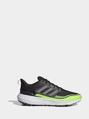 adidas Black Green Ultrabounce Tr Bounce Running Trainers - Image 1 of 9