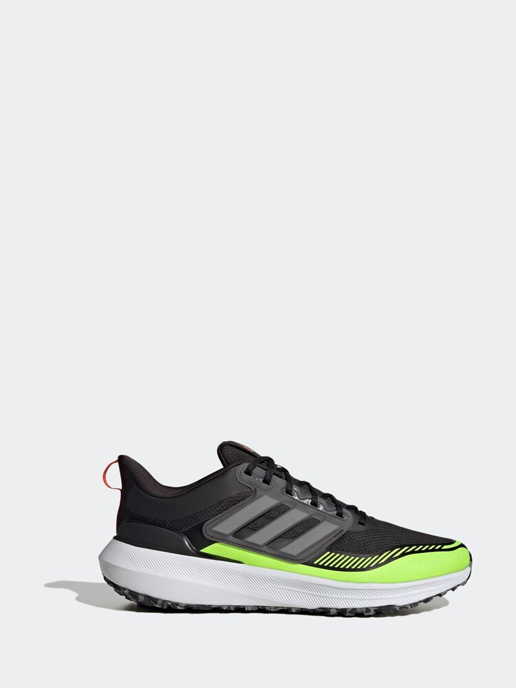 adidas Black Green Ultrabounce Tr Bounce Running Trainers - Image 1 of 9