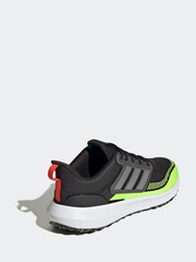 adidas Black Green Ultrabounce Tr Bounce Running Trainers - Image 3 of 9