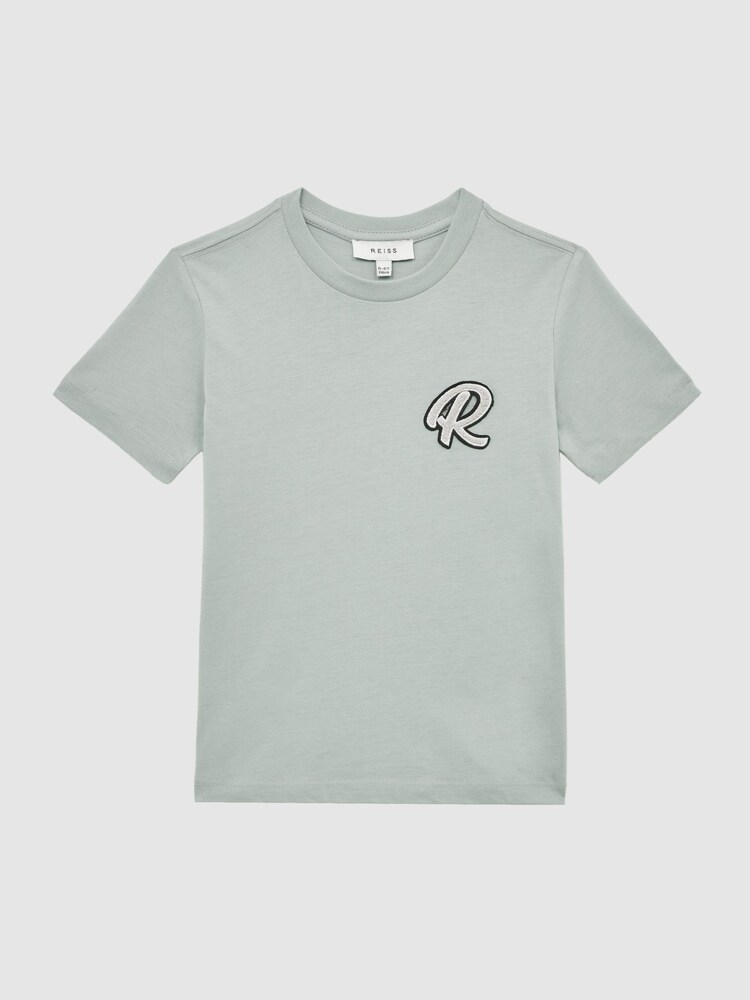 Reiss Rosemary Jude Junior Cotton Crew Neck T-Shirt - Image 1 of 6