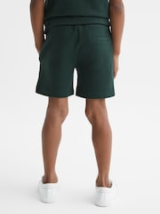 Reiss Emerald Robin Slim Fit Textured Drawstring Shorts - Image 5 of 6