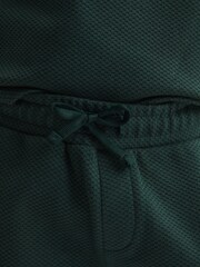 Reiss Emerald Robin Slim Fit Textured Drawstring Shorts - Image 3 of 6