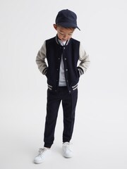 Reiss White Jude 9-14 yrs Cotton Crew Neck T-Shirt - Image 6 of 7