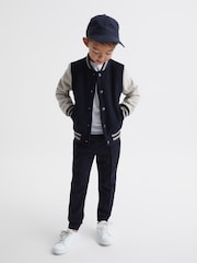 Reiss White Jude 3-9 yrs Cotton Crew Neck T-Shirt - Image 6 of 7
