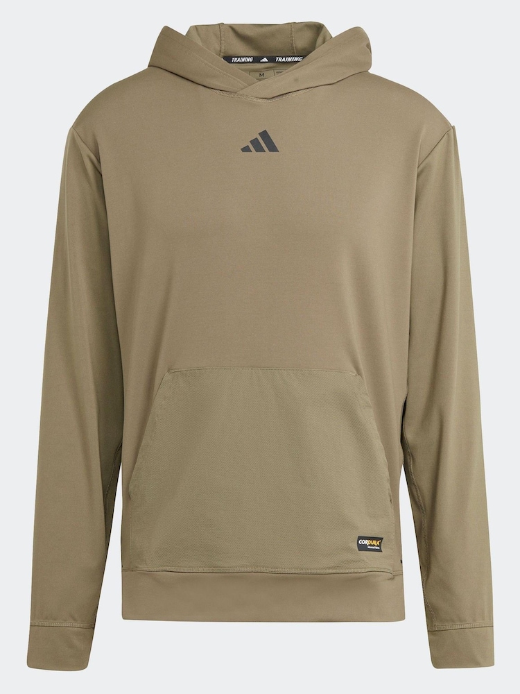adidas Performance CORDURA Workout Hoodie - Image 10 of 10