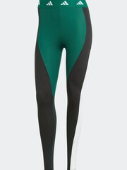 adidas Black Performance Training Techfit Colorblock 7/8 Leggings - Image 5 of 5