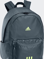 adidas Green Adult Classic Badge of Sport 3-Stripes Backpack - Image 1 of 6