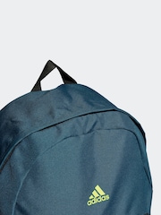 adidas Green Adult Classic Badge of Sport 3-Stripes Backpack - Image 3 of 6