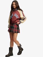 Superdry Blue Mini Pleated Skort - Image 3 of 6